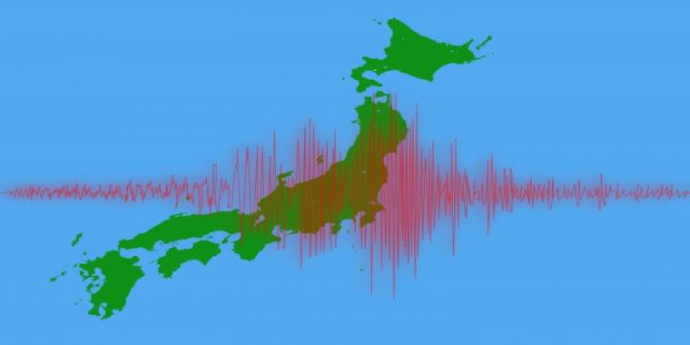 地震大国日本のイメージ