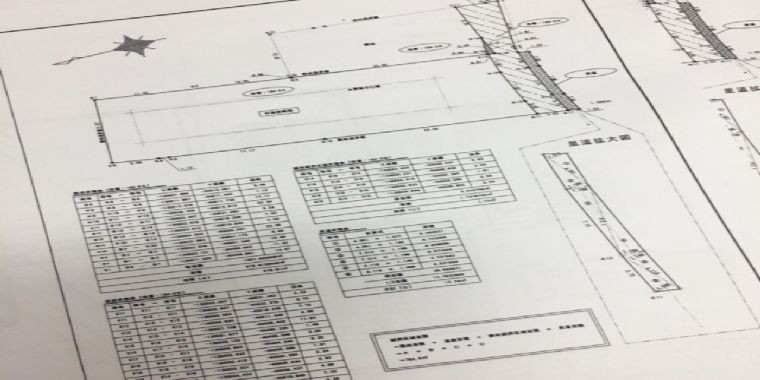 設計図面のイメージ